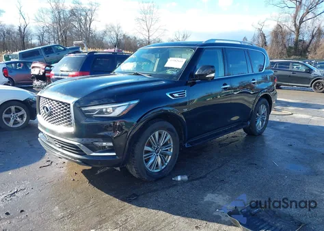 2019 Infiniti Qx80 Luxe z USA, uszkodzony, nr VIN JN8AZ2NEXK9230030